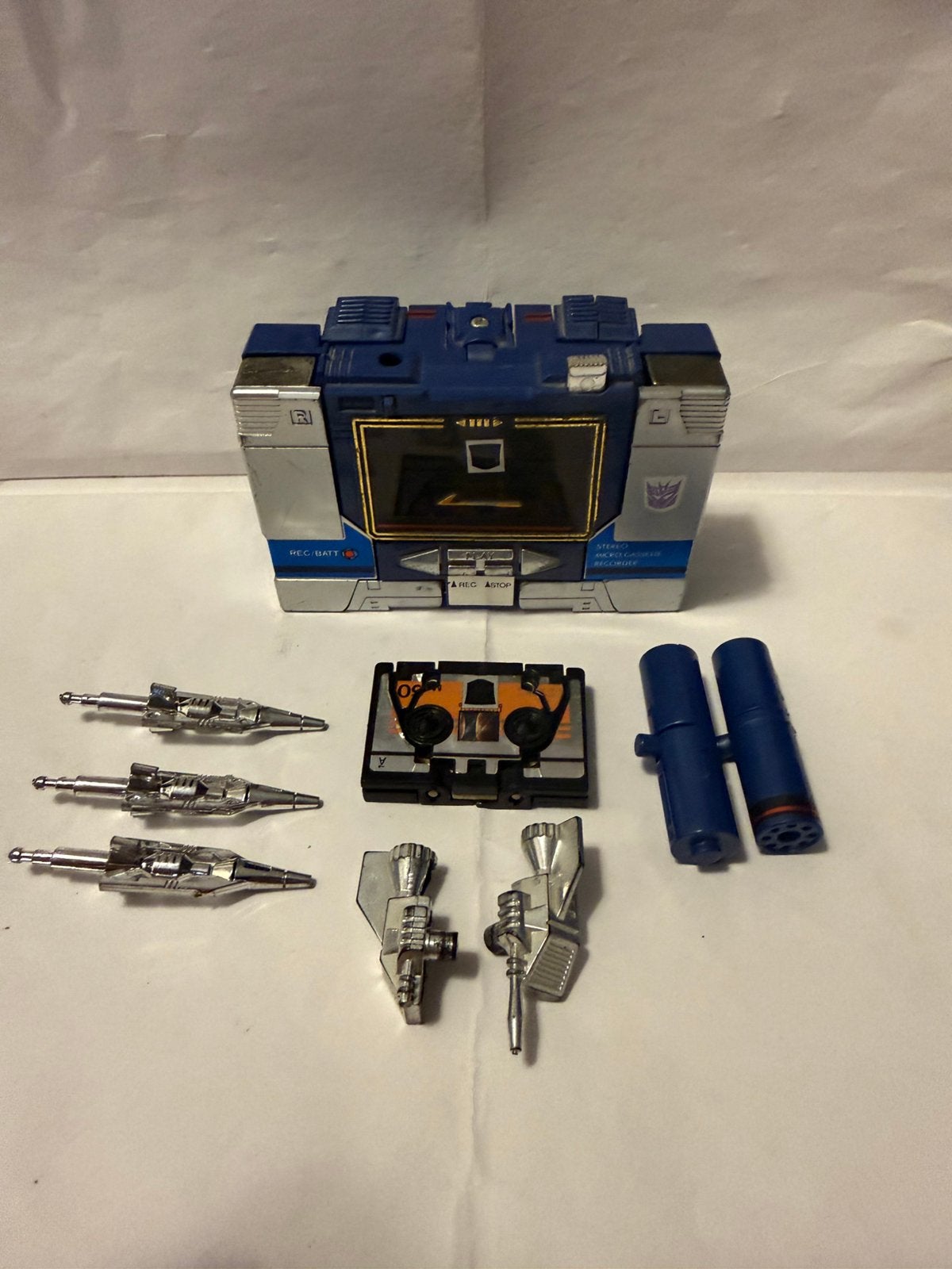 Transformers G1 soundwave orginele 1985, G1, Ophalen of Verzenden, Zo goed als nieuw