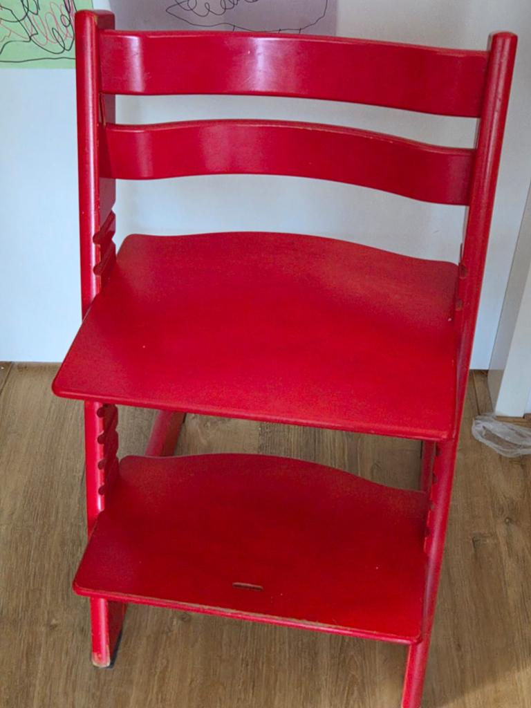 Stoke tripp trapp stoel, Ophalen, Gebruikt, Meegroeistoel