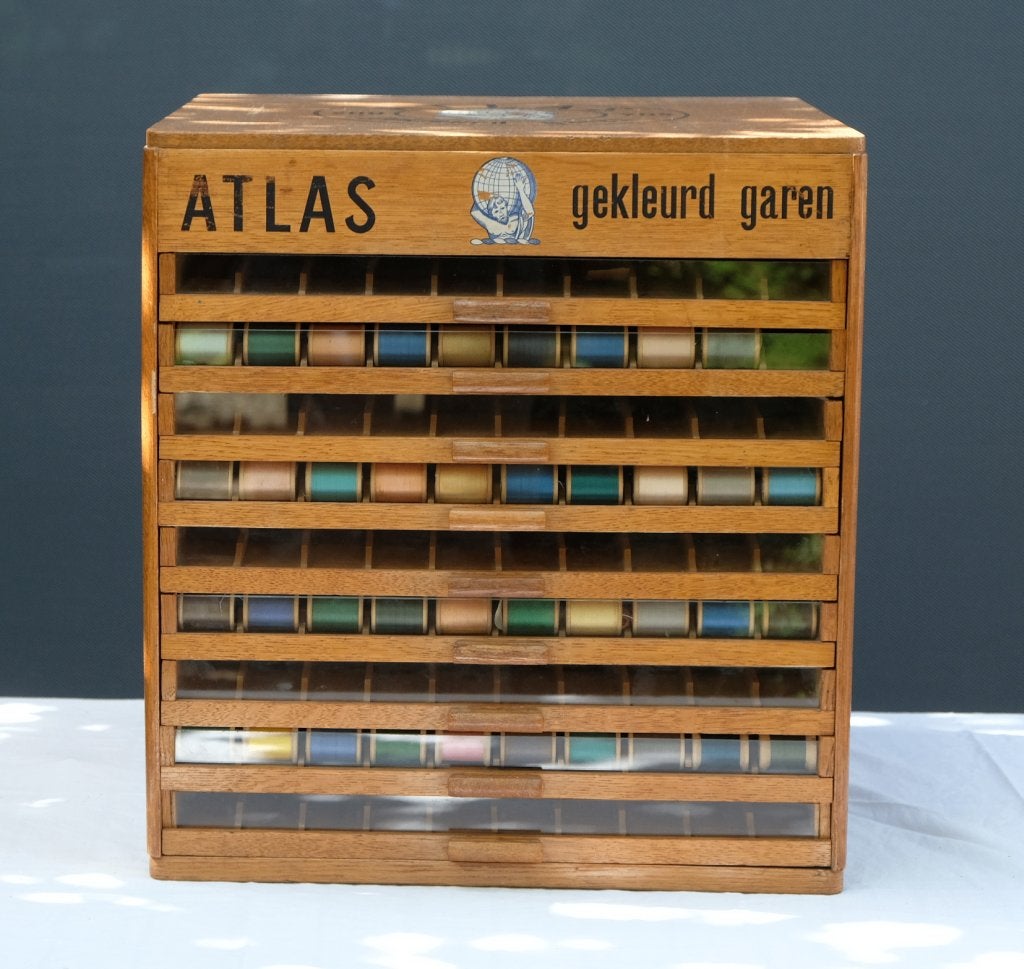 Atlas garenkastje met 10 laden, Ophalen