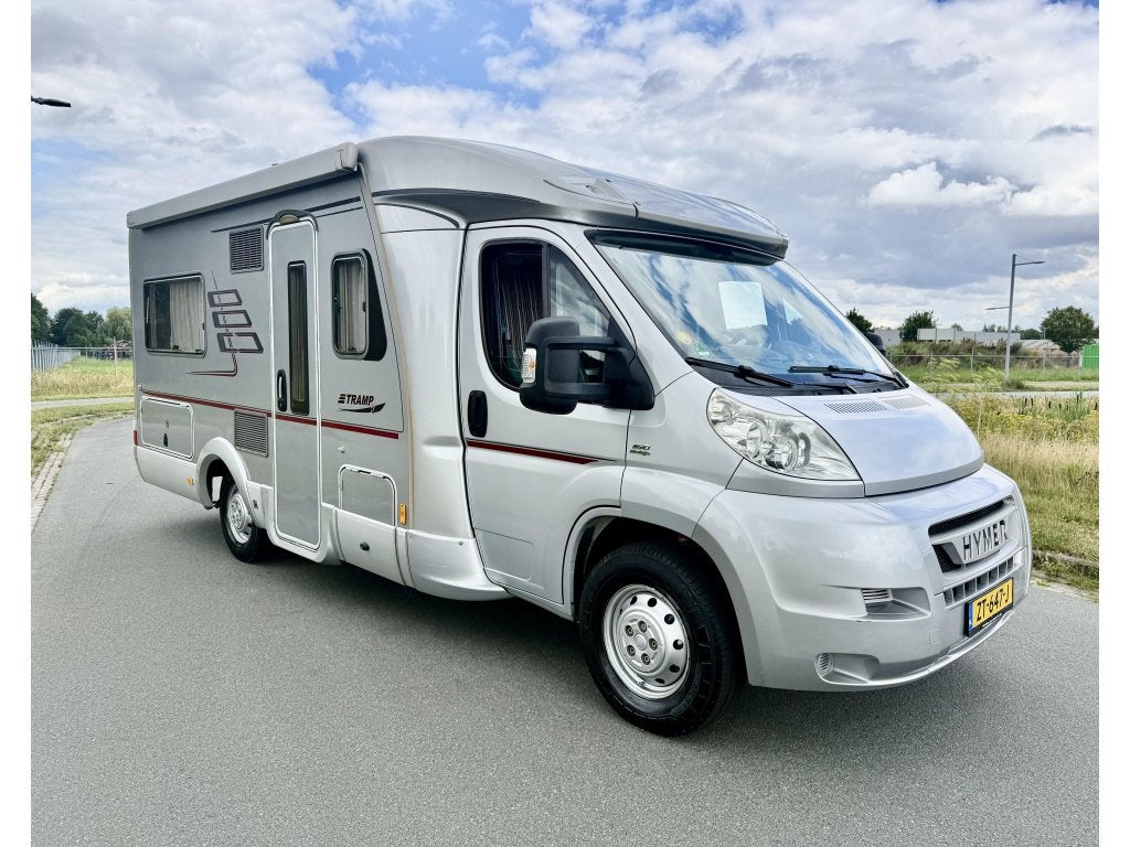 Hymer Tramp 654 SL Fransbed 3.0 160 PK!!, Caravans en Kamperen, Campers, Fiat, 6 tot 7 meter, Bedrijf, Tot en met 3