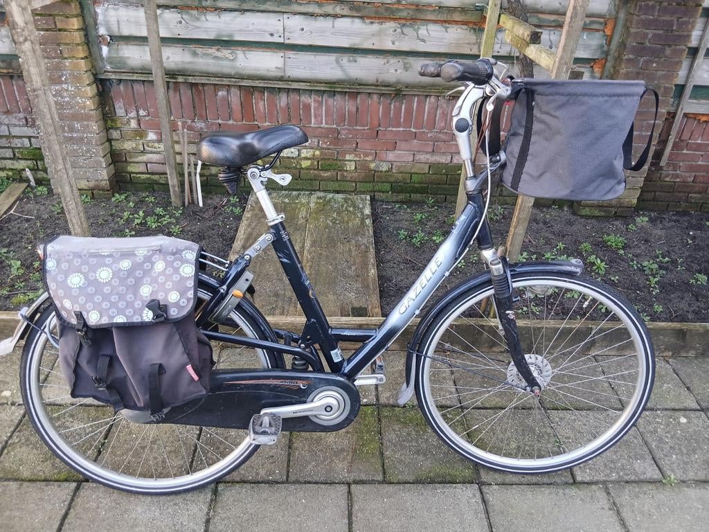 Gazelle damesfıets, Fietsen en Brommers, Ophalen, Versnellingen, Gazelle, 53 tot 56 cm