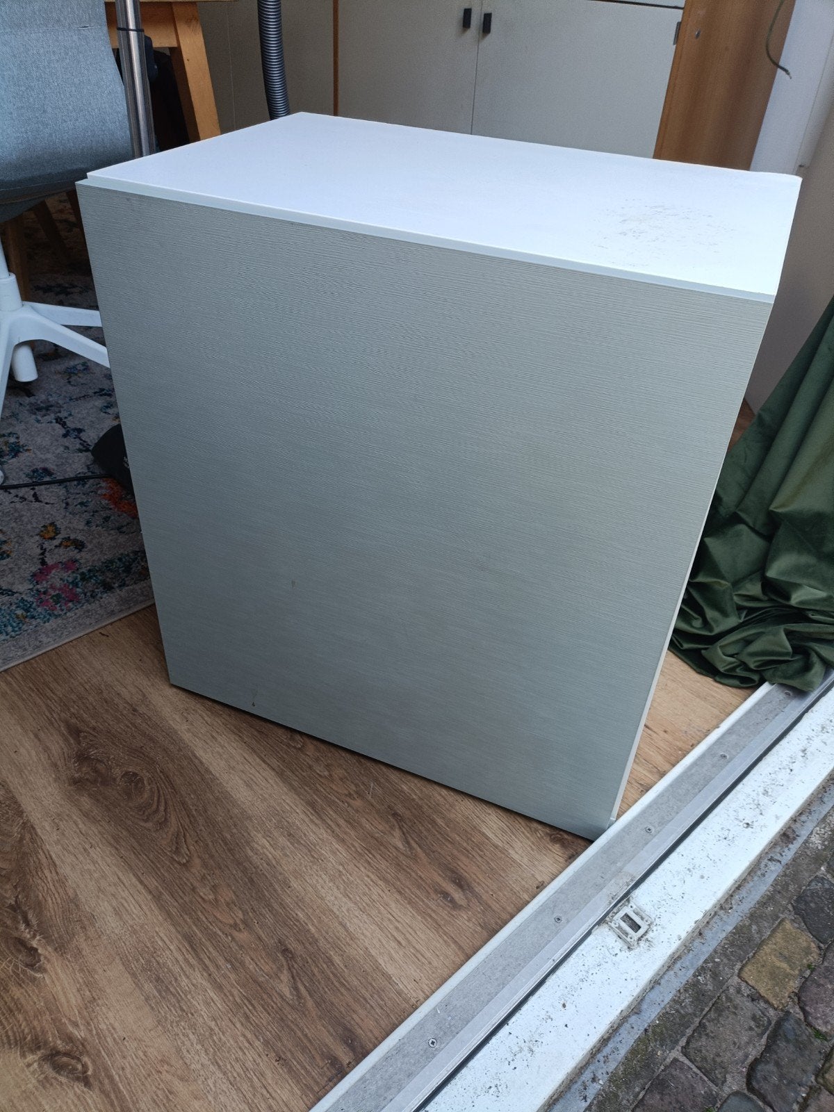 Besta kast met mintgroene deur, Ophalen, Gebruikt, 50 tot 100 cm, Minder dan 100 cm