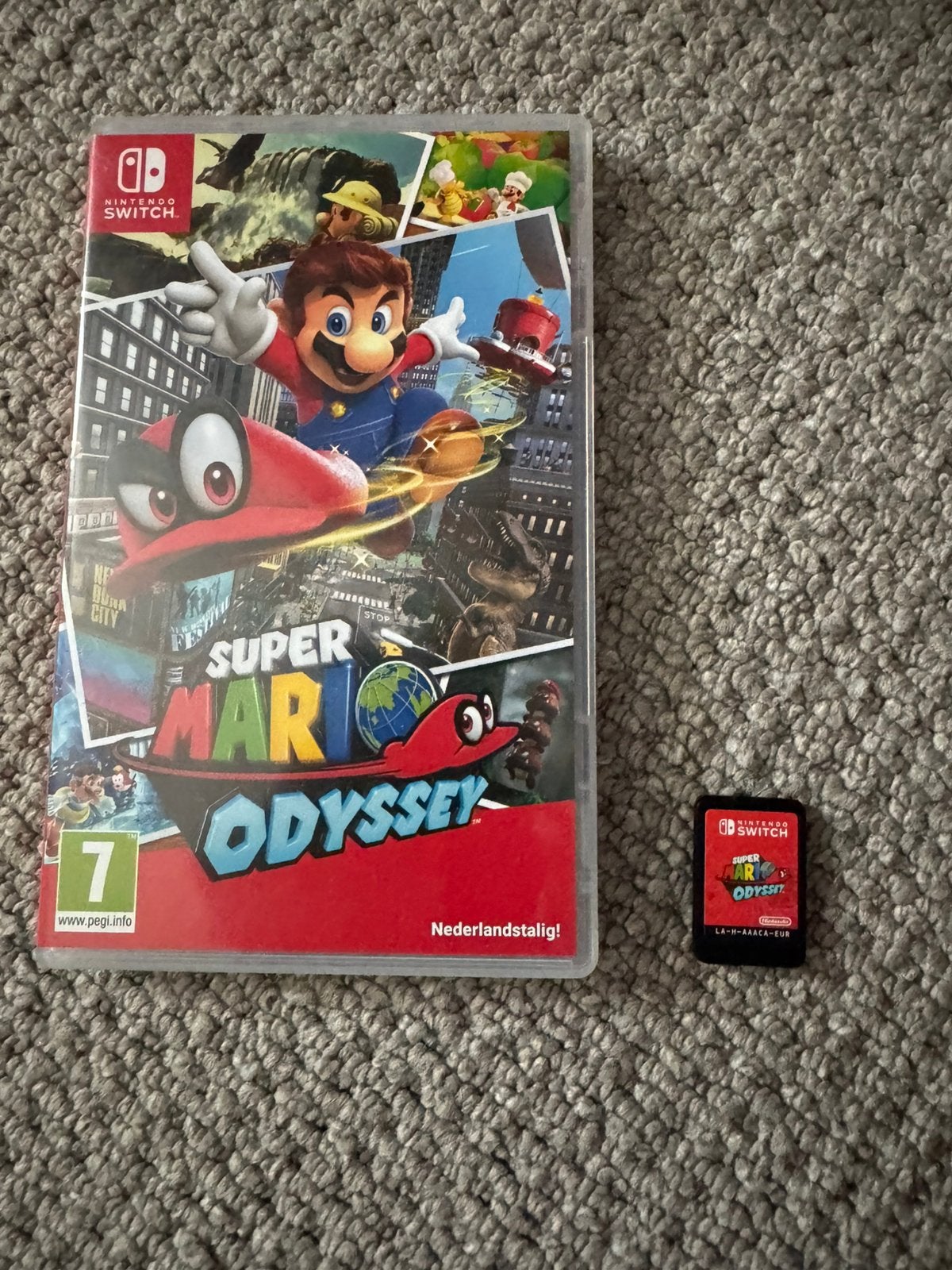 Super Mario Odyssey - Nintendo Switch, Spelcomputers en Games, Games | Nintendo Switch, 1 speler, Ophalen of Verzenden, Zo goed als nieuw