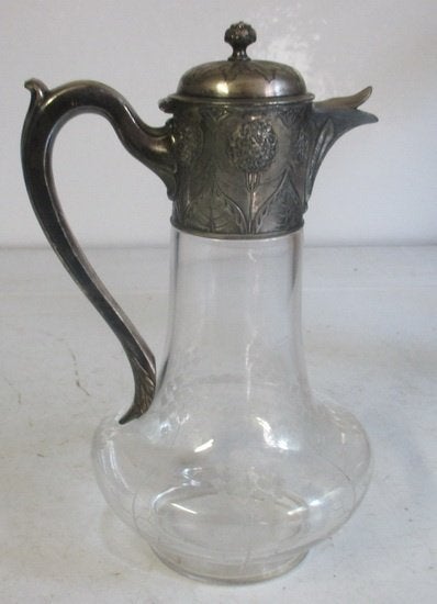 art nouveau karaf schenkkan Gallia Christofle, Antiek en Kunst, Verzenden