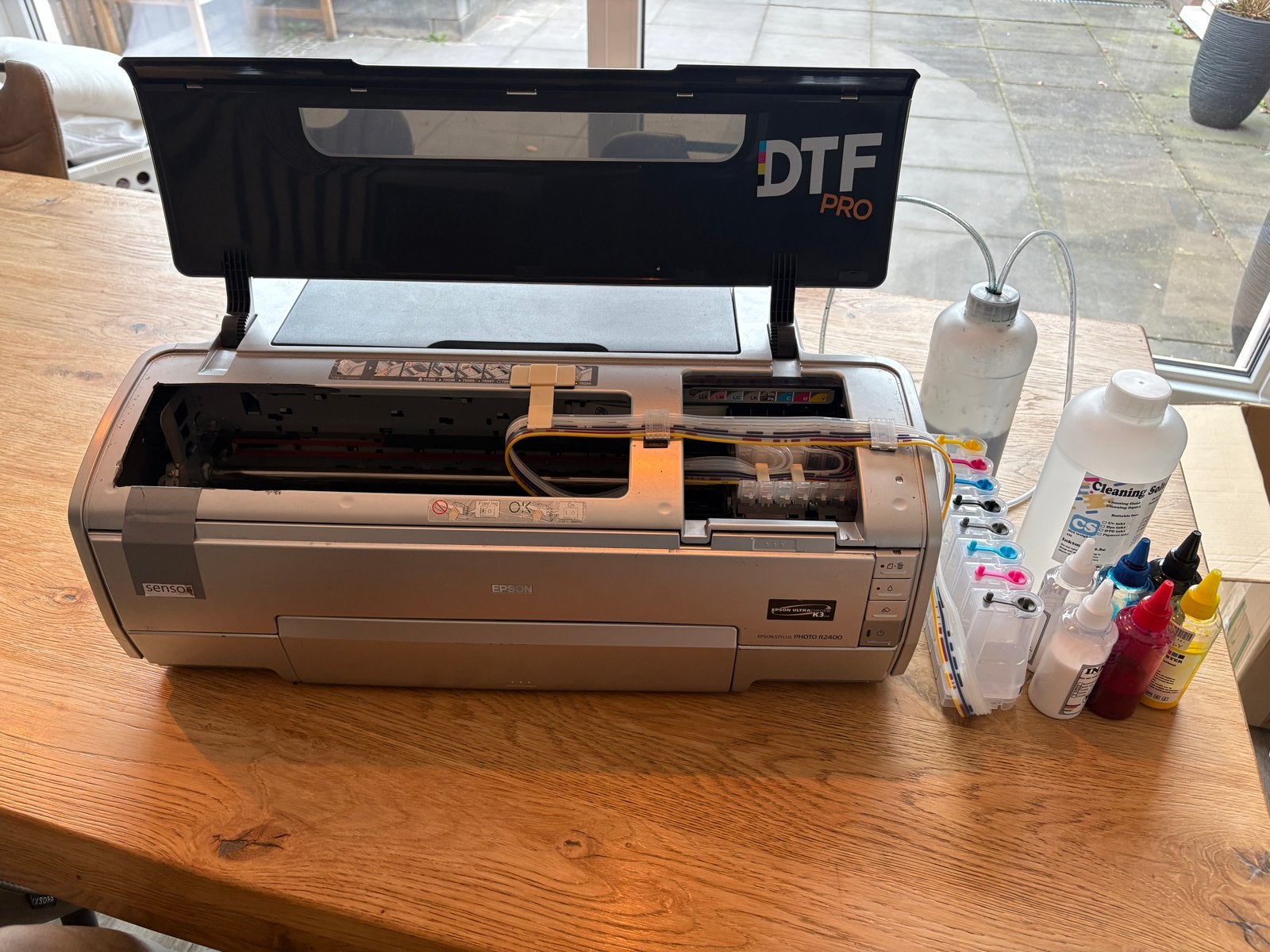 Epson Stylus Photo R2400 DTF Pro printer - kleuren niet goed, Computers en Software, Ophalen, Printer, Inkjetprinter, Kleur printen