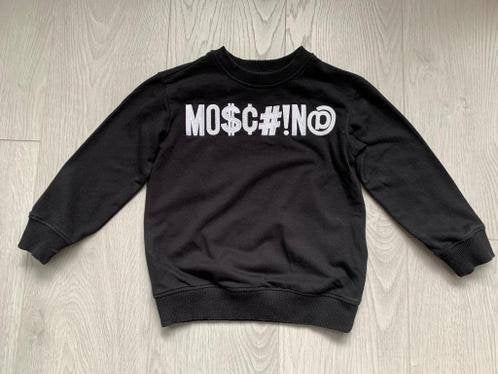 Originele zwarte MOSCHINO trui maat 104, Moschino, Verzenden, Trui of Vest, Zo goed als nieuw