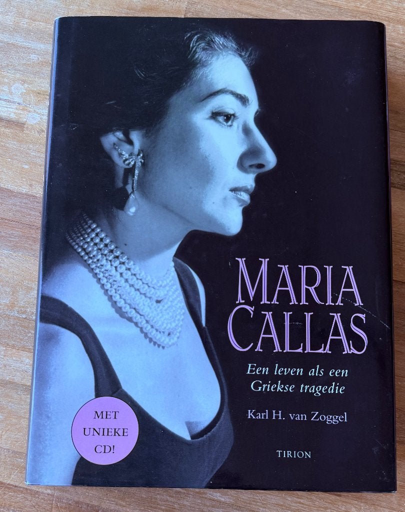 Maria Callas Karl H. van Zoggel met CD, Karl H. van Zoggel, Artiest, Ophalen of Verzenden, Zo goed als nieuw