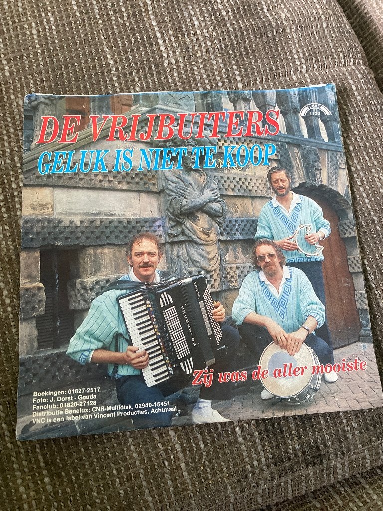 De Vrijbuiters - Geluk is niet te koop / aller mooiste, Gebruikt, 7 inch, Ophalen of Verzenden, EP