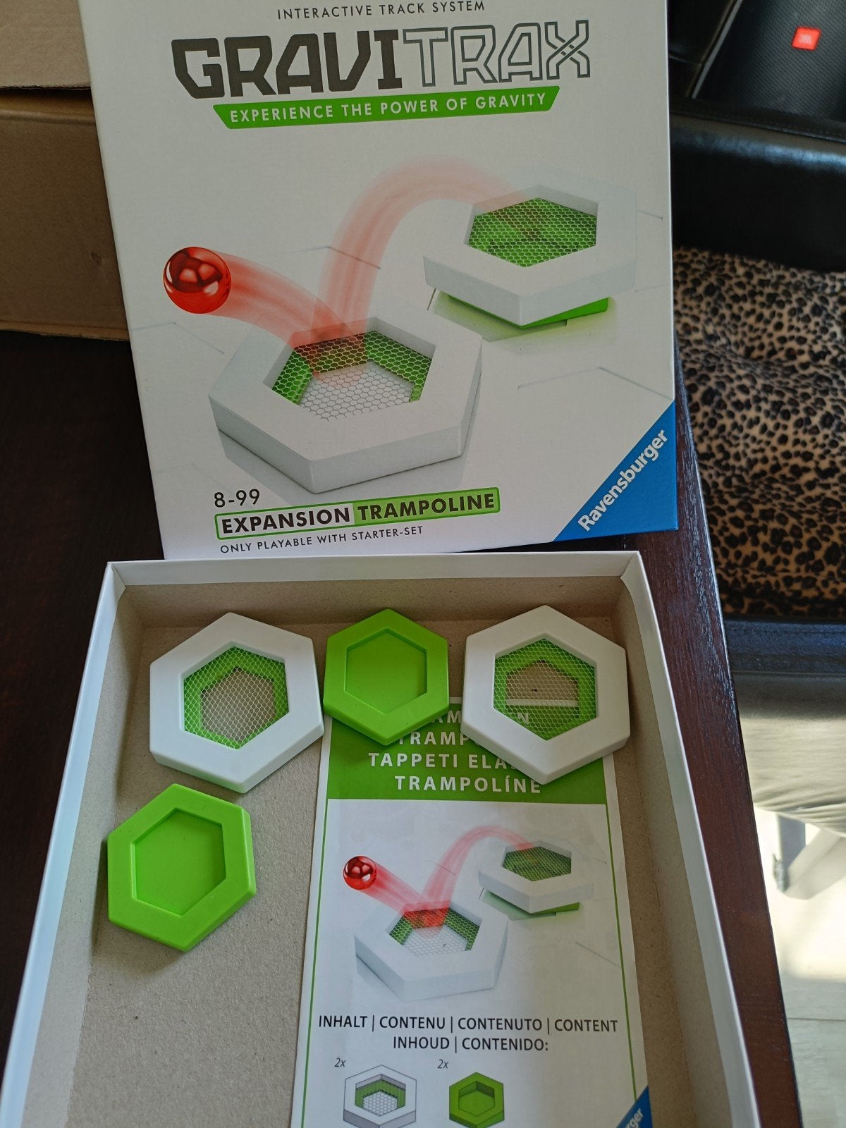 GraviTrax Uitbreiding Trampoline - Ravensburger, Ophalen of Verzenden, Zo goed als nieuw, Bouwen