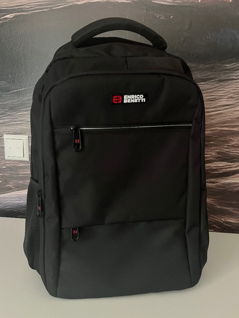 Enrico Benetti laptoprugtas 15 inch-zwart, Computers en Software, Laptoptassen, Ophalen, 15 inch, Nieuw, Zwart