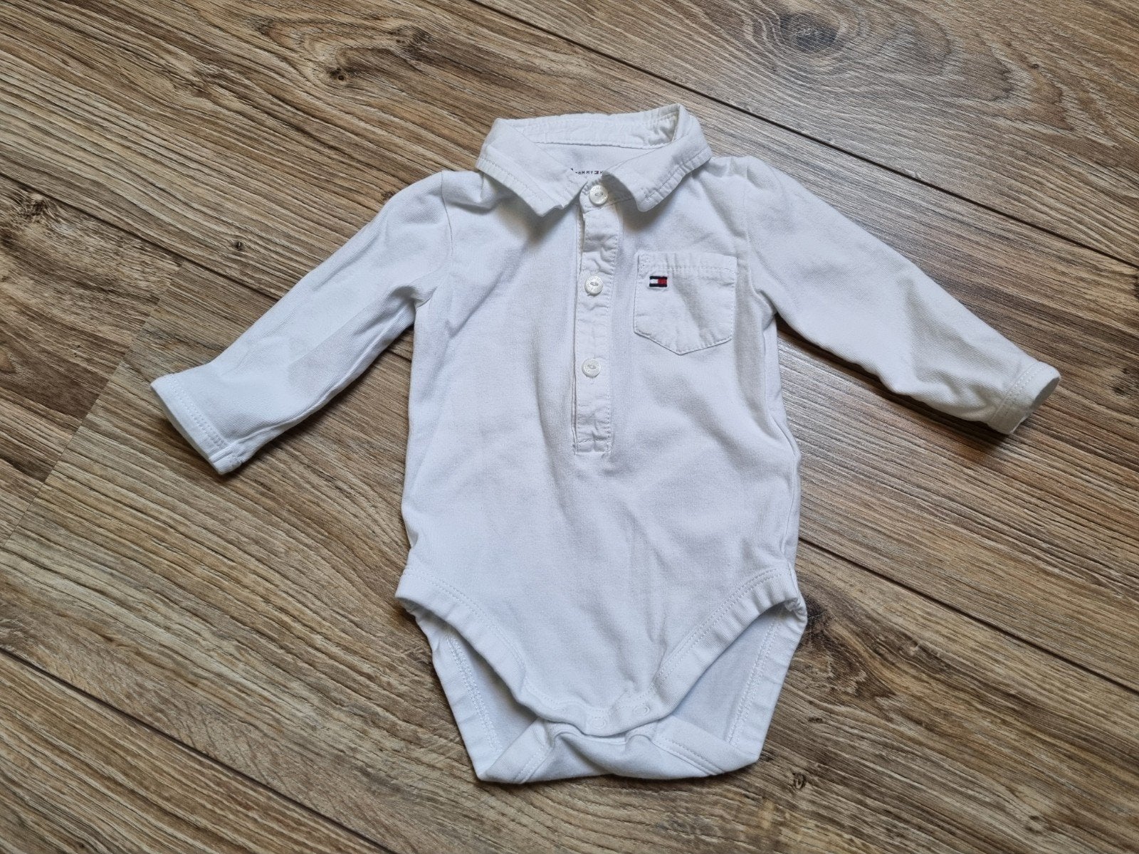 Tommy Hilfiger rompertje maatje 56, Kinderen en Baby's, Nacht- of Onderkleding, Ophalen of Verzenden, Jongetje, Tommy Hilfiger