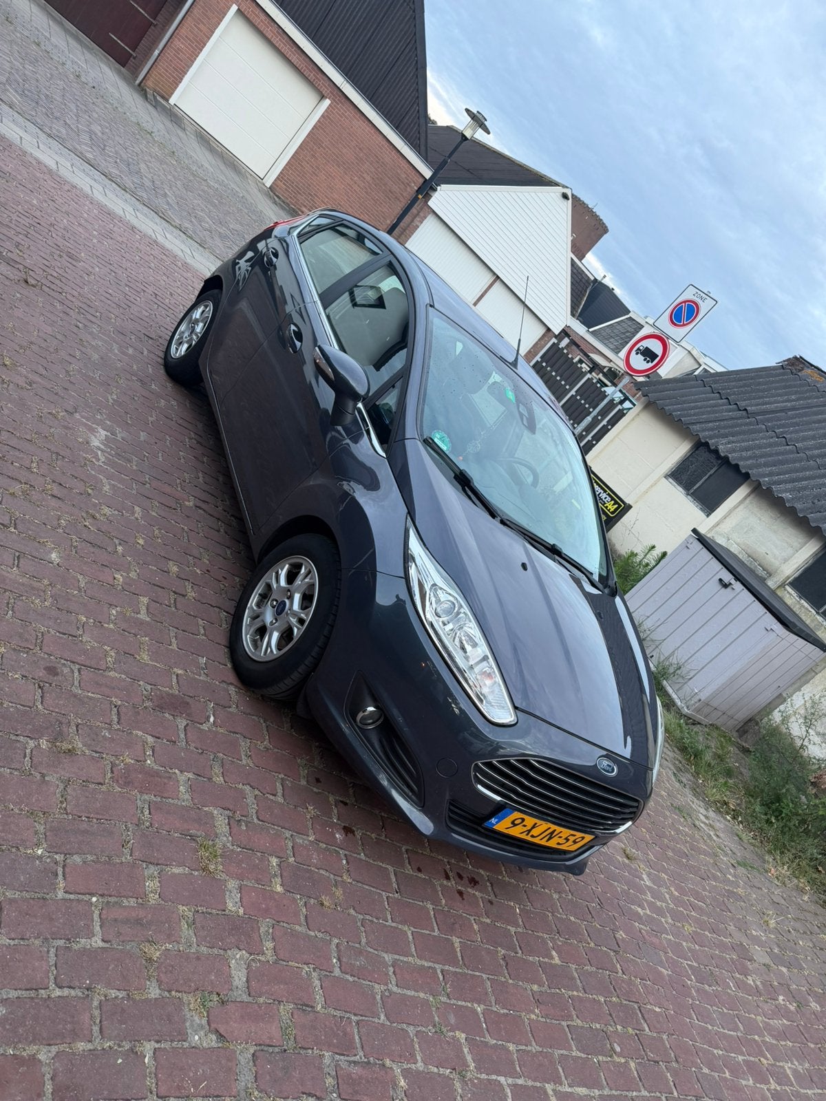 Ford Fiësta 1.6 Tdci 5DR 2014 Grijs, Auto's, Ford, Particulier, Fiësta, Diesel, B, Hatchback, Handgeschakeld, Origineel Nederlands