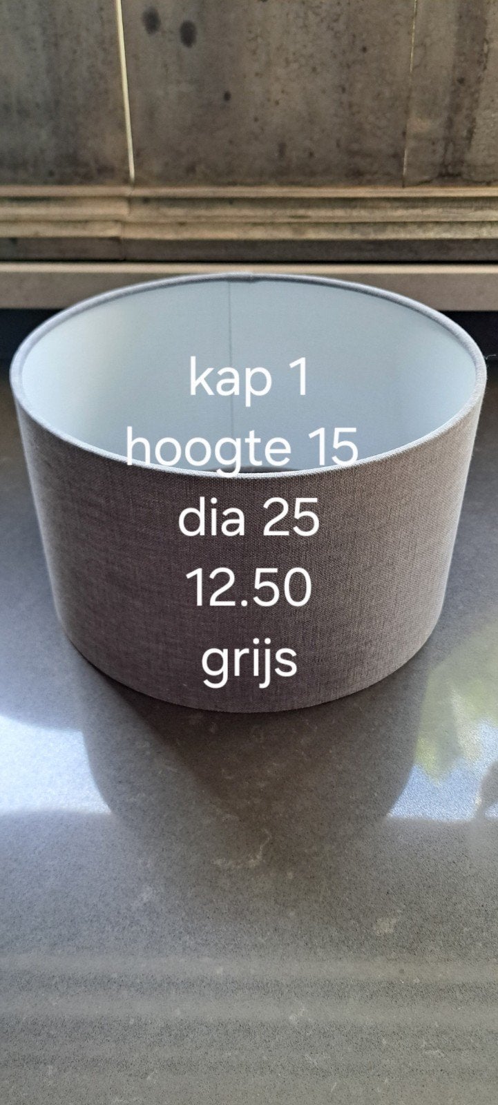 lampenkap aura peeperkorn, Ophalen of Verzenden
