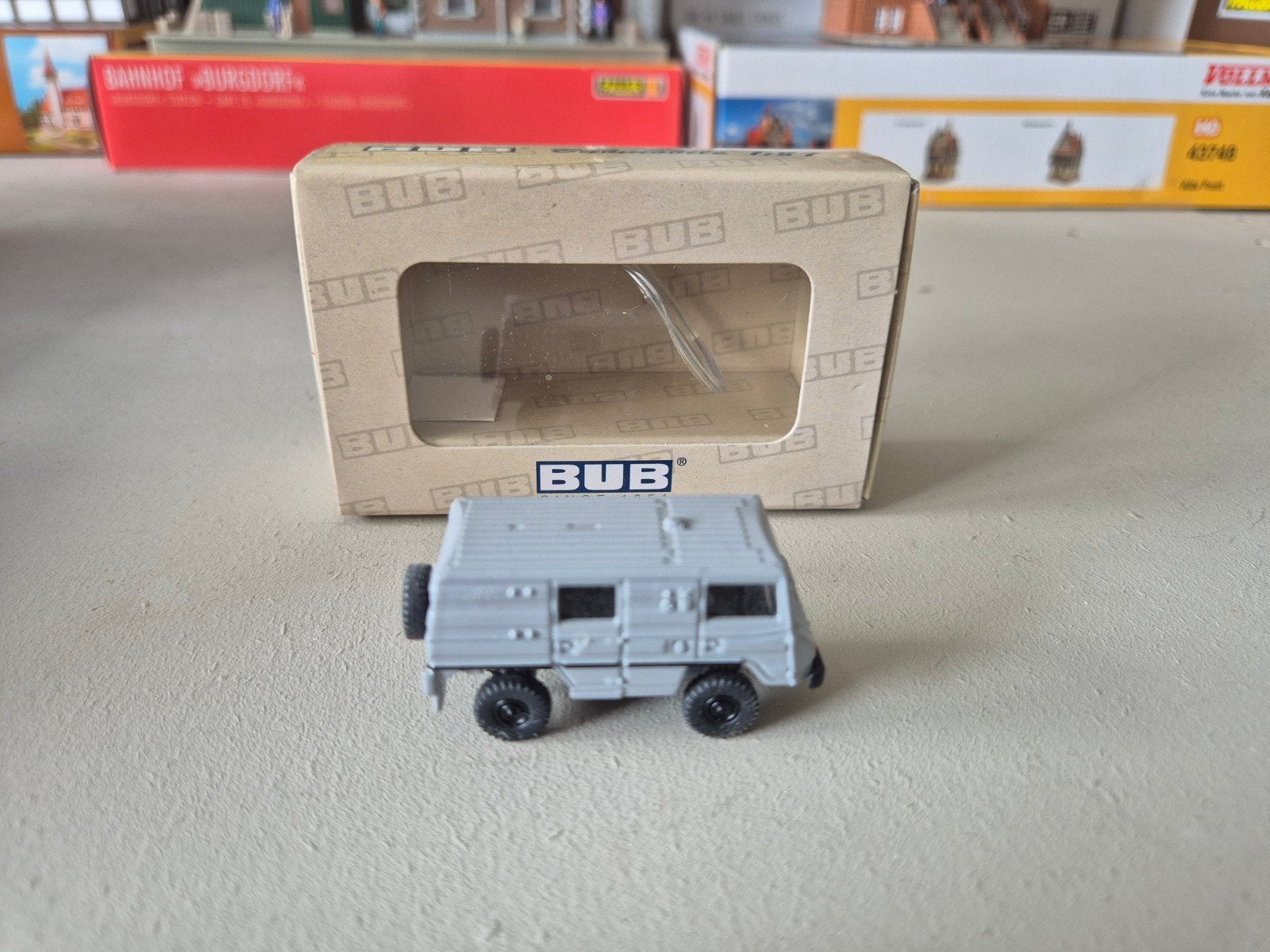 BUB Pinzgauer 2a - Limited Edition 2011 (1 van 1000) 1:87 H0, Ophalen of Verzenden, Zo goed als nieuw, Bus of Vrachtwagen, Overige merken