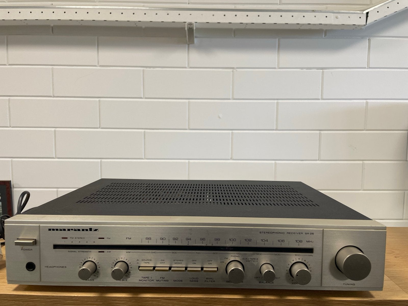 Marantz SR 25 Stereofonische Receiver - Vintage Audio, Zo goed als nieuw, Ophalen, Marantz, Minder dan 60 watt