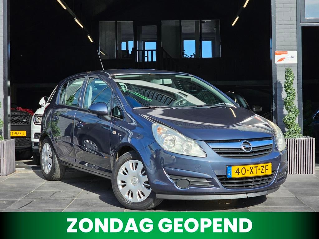 Opel Corsa 1.2-16V Airco|Cruise|5 Deur|Carplay|Trekhaak|NAP, Auto's, Stof, Gebruikt, Met garantie (alle), 49 €/maand