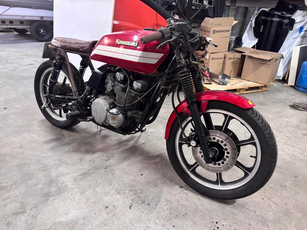 Kawasaki z550gt project/café racer, Ophalen, Gebruikt
