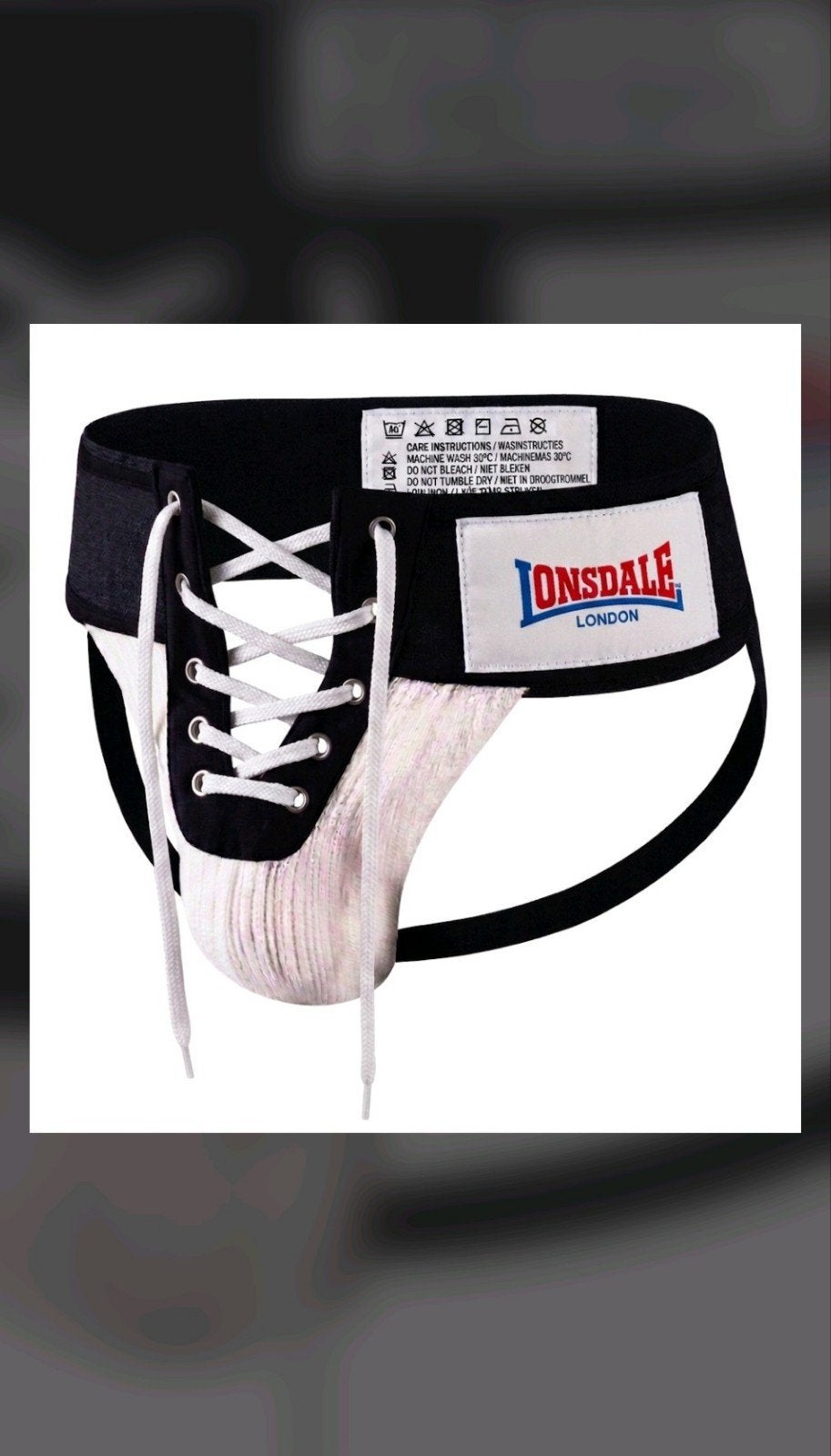 Jockstreap Lonsdale, Ophalen of Verzenden, Zwart, Lonsdale, Overige typen