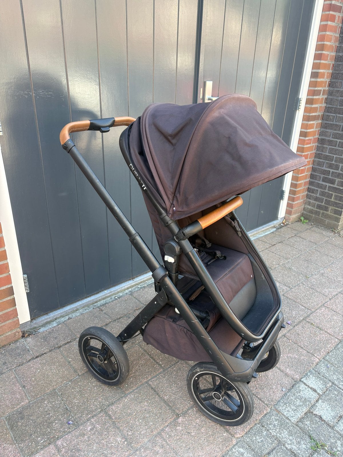 Complete Dubatti kinderwagen met reiswieg, Kinderen en Baby's, Kinderwagens en Combinaties, Gebruikt, Luchtbanden, Combiwagen