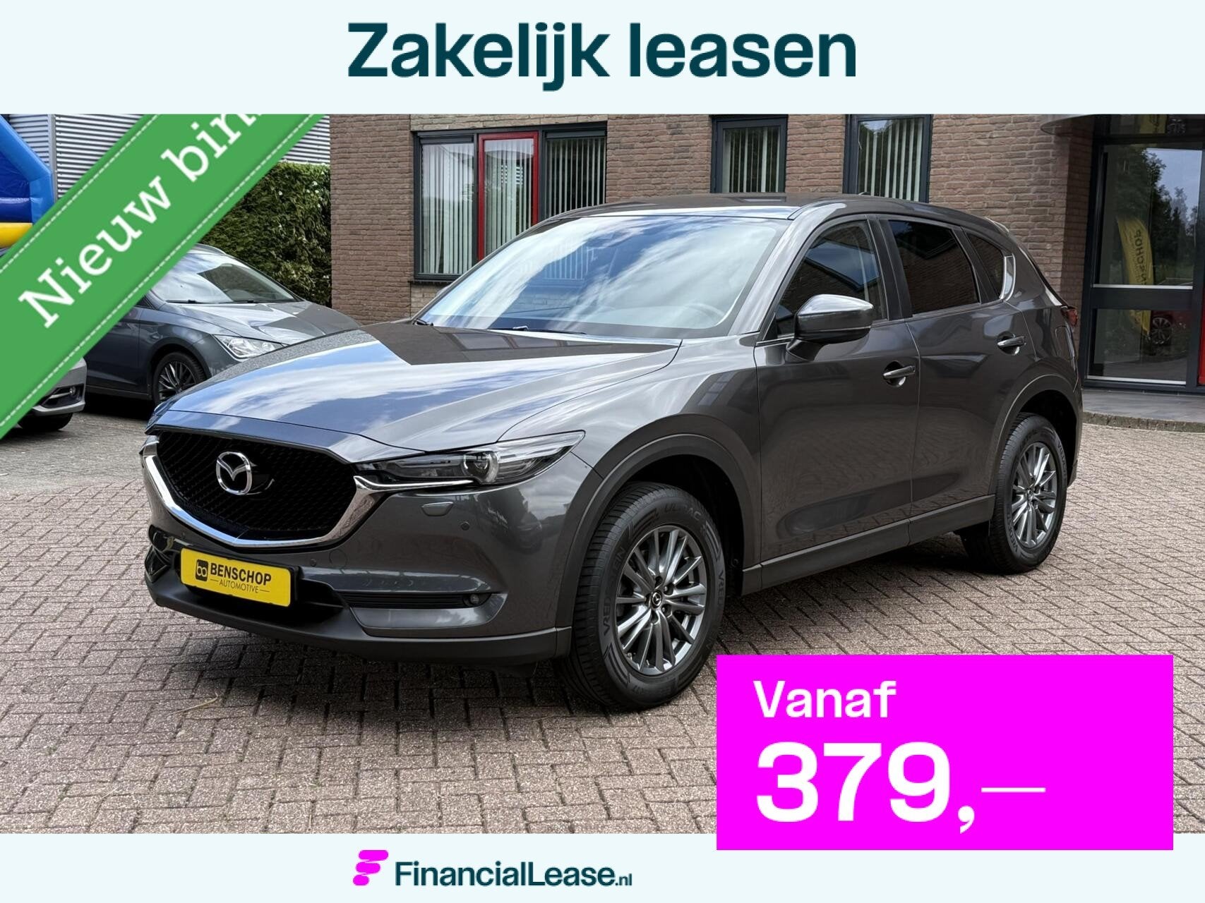 Mazda CX-5 2.0 SkyActiv-G 160 pk AWD Navi Camera 17 inch Tre, Automaat, 1998 cc, Zwart, 4 cilinders