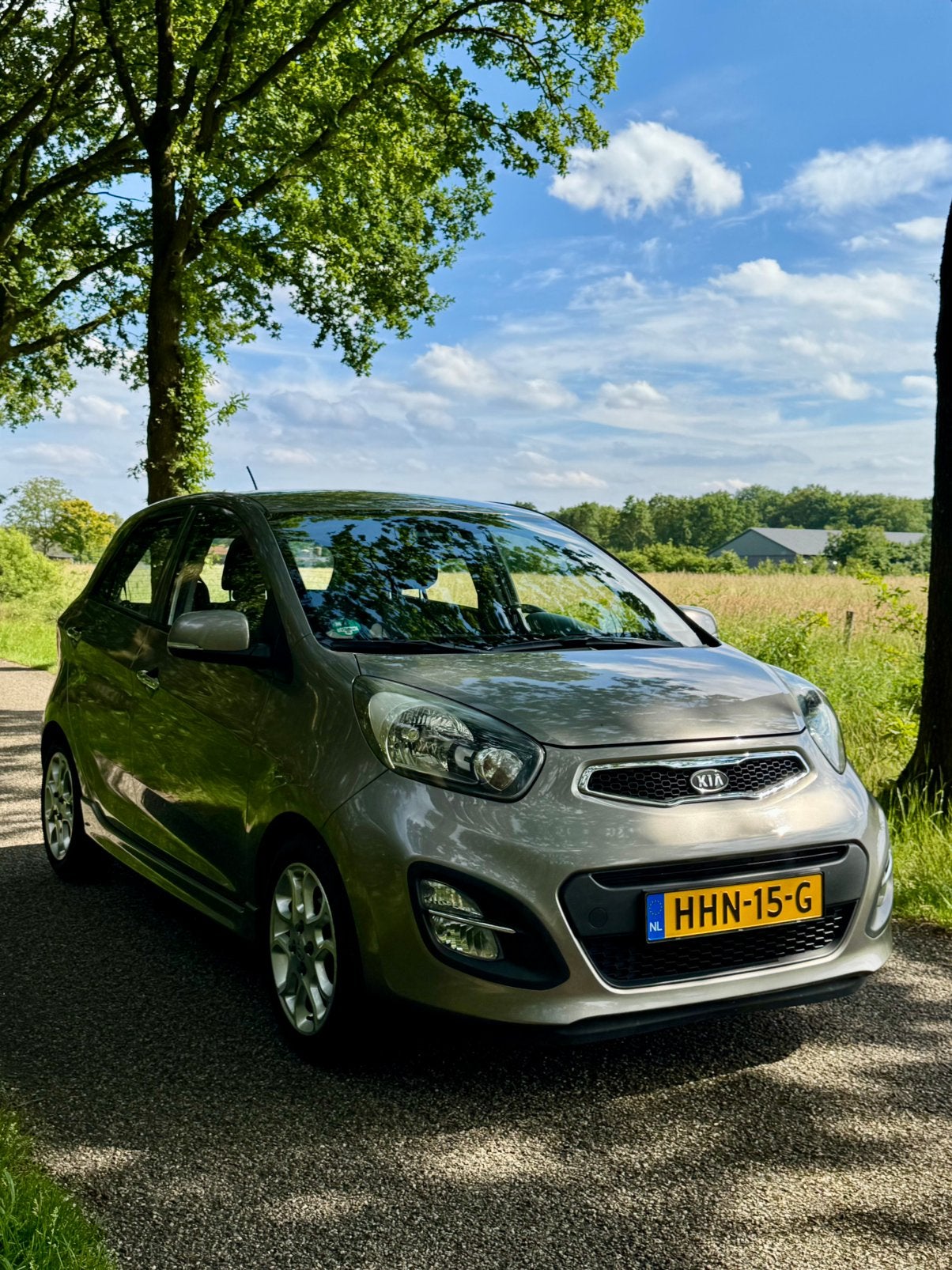 Kia Picanto 2012 | 119dkm | Stoelverwarming | APK 03/2027, Voorwielaandrijving, Stof, Stoelverwarming, Zwart
