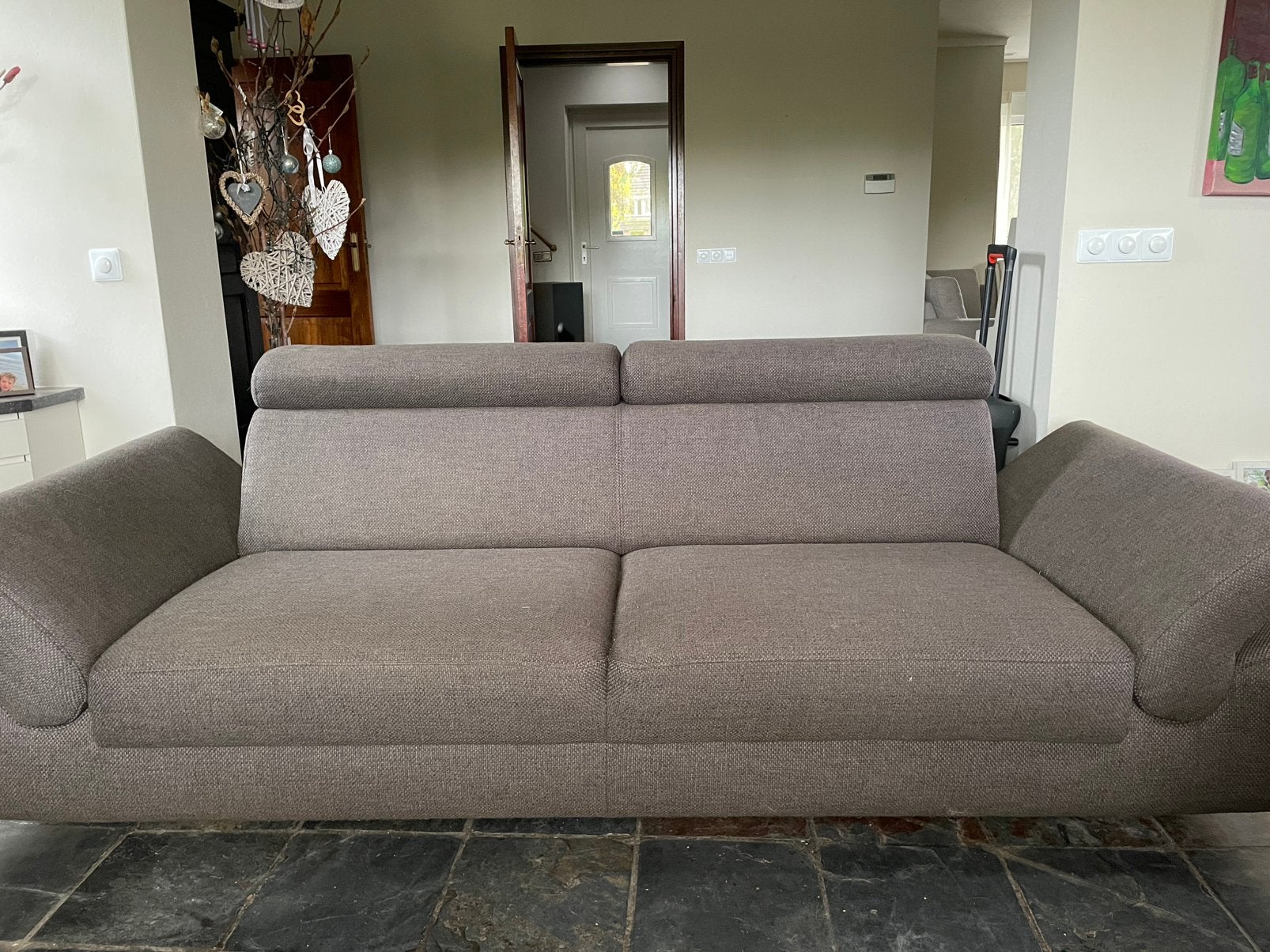 Montel bank, Huis en Inrichting, Ophalen, 75 tot 100 cm, Zo goed als nieuw, Stof