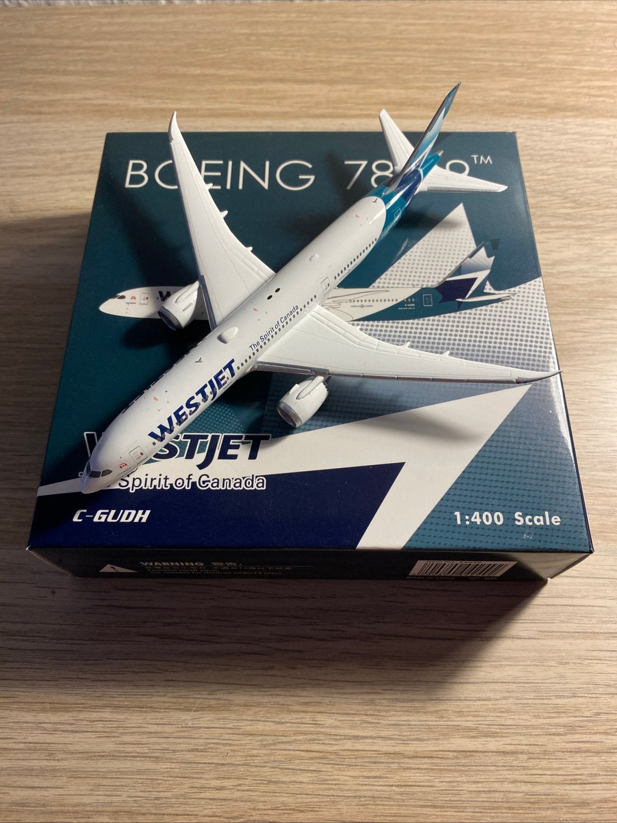 Phoenix Models zoals Gemini Jets Westjet Boeing 787-9, Verzenden, Zo goed als nieuw, Groter dan 1:72, Overige merken