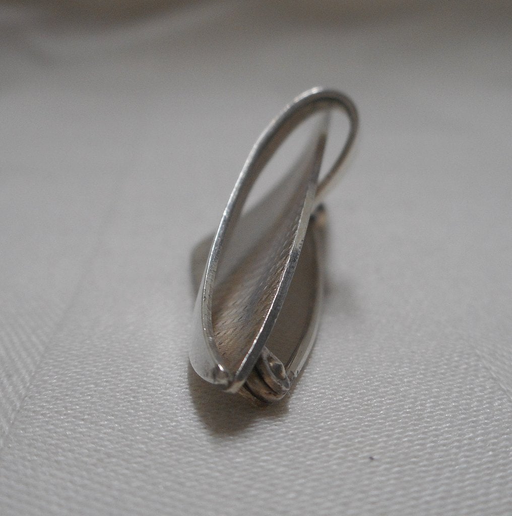 Zilveren K&L modernist broche nr.1701, 4 tot 7 cm, Verzenden, Zo goed als nieuw, Zilver