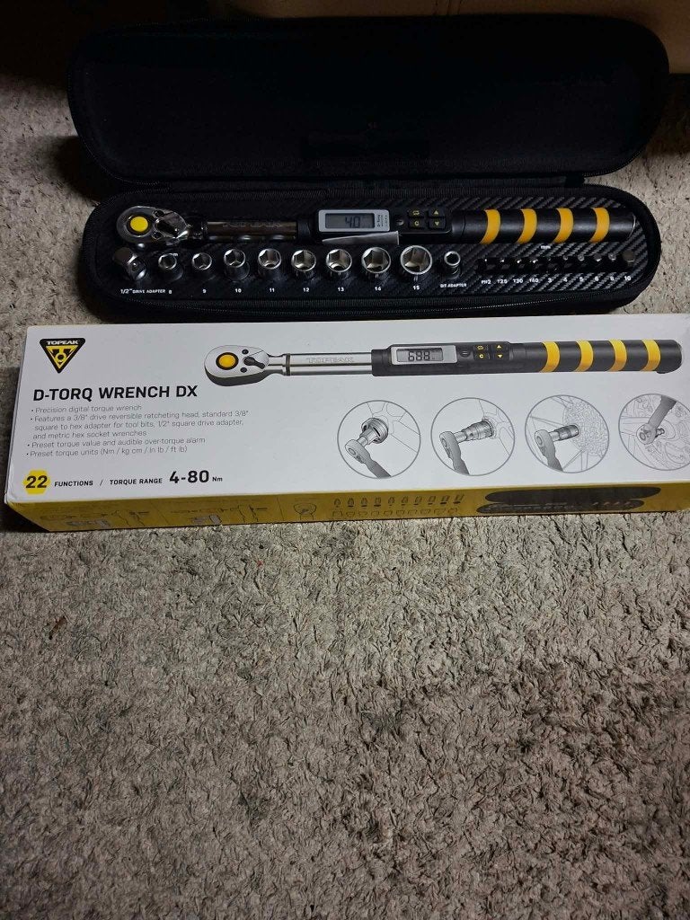 Topeak Torque wrench D-Torq DX 4 - 80 Nm brand new!, Ophalen of Verzenden, Nieuw