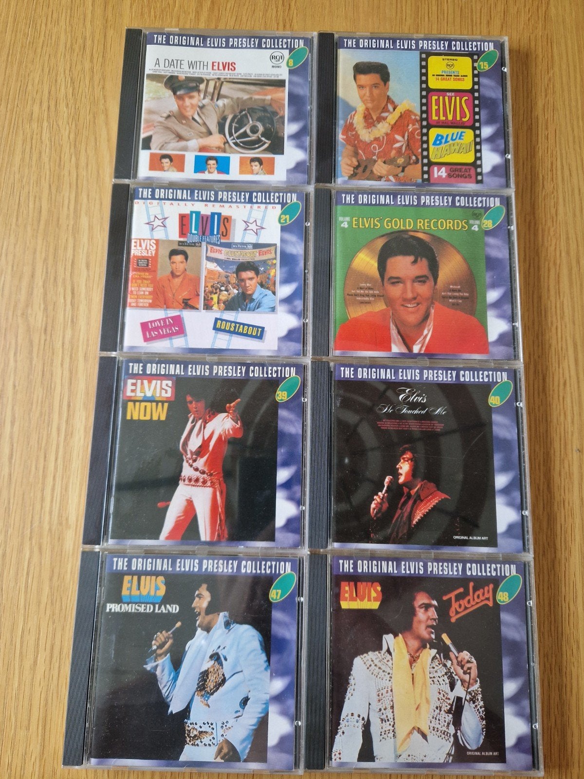 8 CD's van Elvis Presley in 1 koop, Ophalen of Verzenden, Gebruikt, Rock, Album