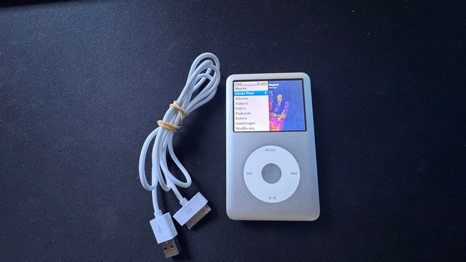 iPod Classic gen.6 80GB zilver, Audio, Tv en Foto, Mp3-spelers | Apple iPod, 40 GB en meer, Gebruikt, Classic, Ophalen of Verzenden