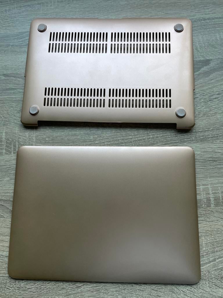 Gouden metallic cover voor MacBook Air 13 inch (2010-2019), Ophalen of Verzenden, 13 inch, Nieuw
