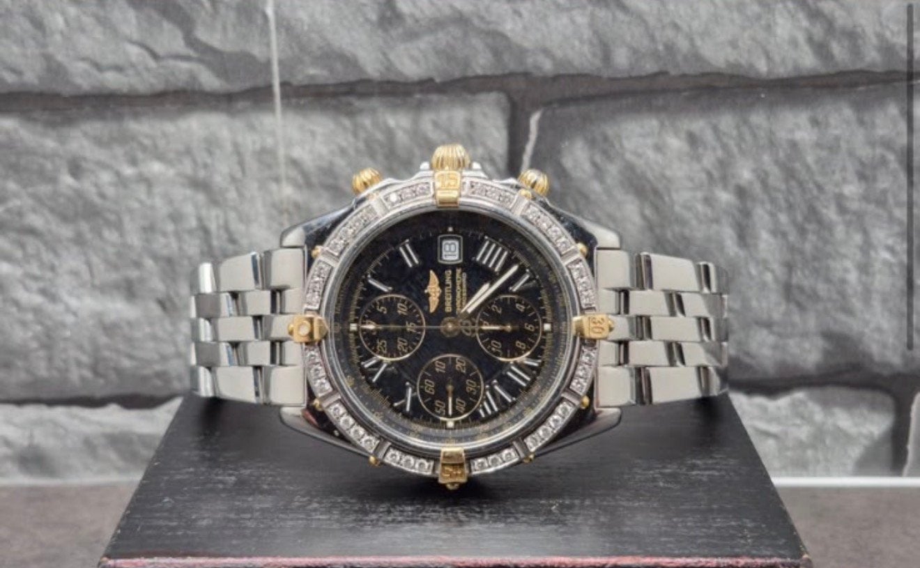 Breitling Crosswind Diamonds watch only, Ophalen of Verzenden, Zo goed als nieuw, Breitling
