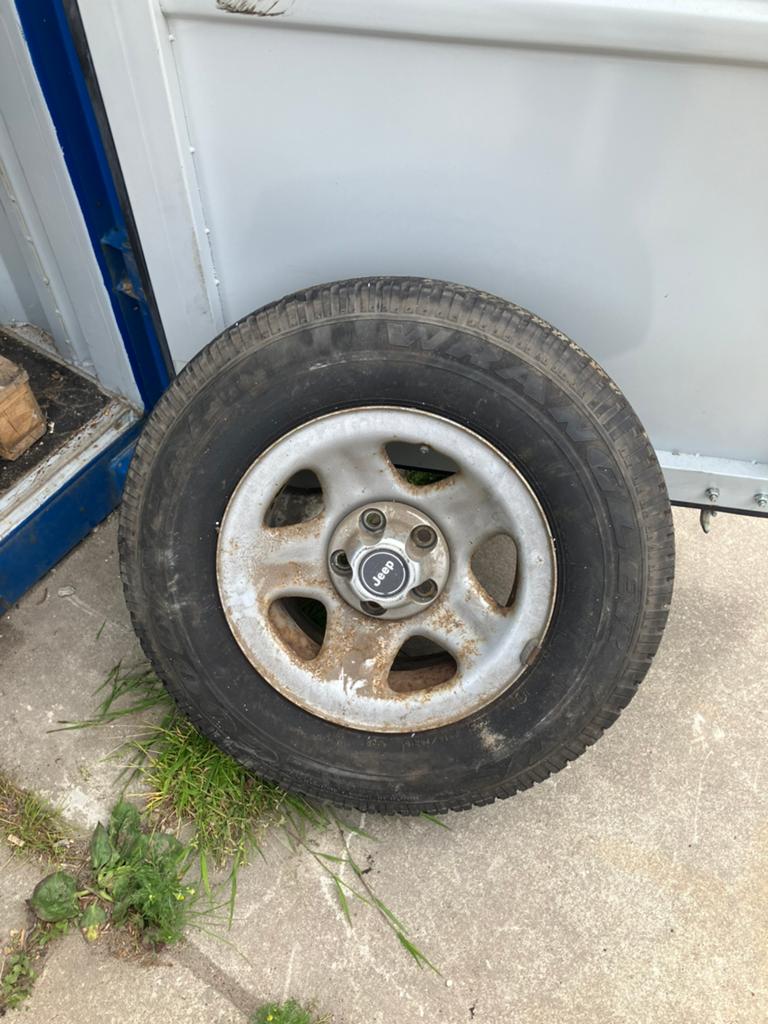Jeep bandje incl velg, Auto-onderdelen, Ophalen of Verzenden