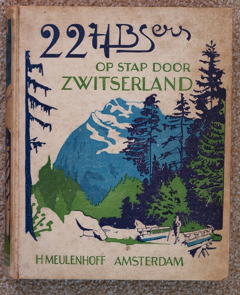 Boek '22 HBSers op stap door Zwitserland, Boeken, Europa, Ophalen of Verzenden, Reisgids of -boek, Onbekend