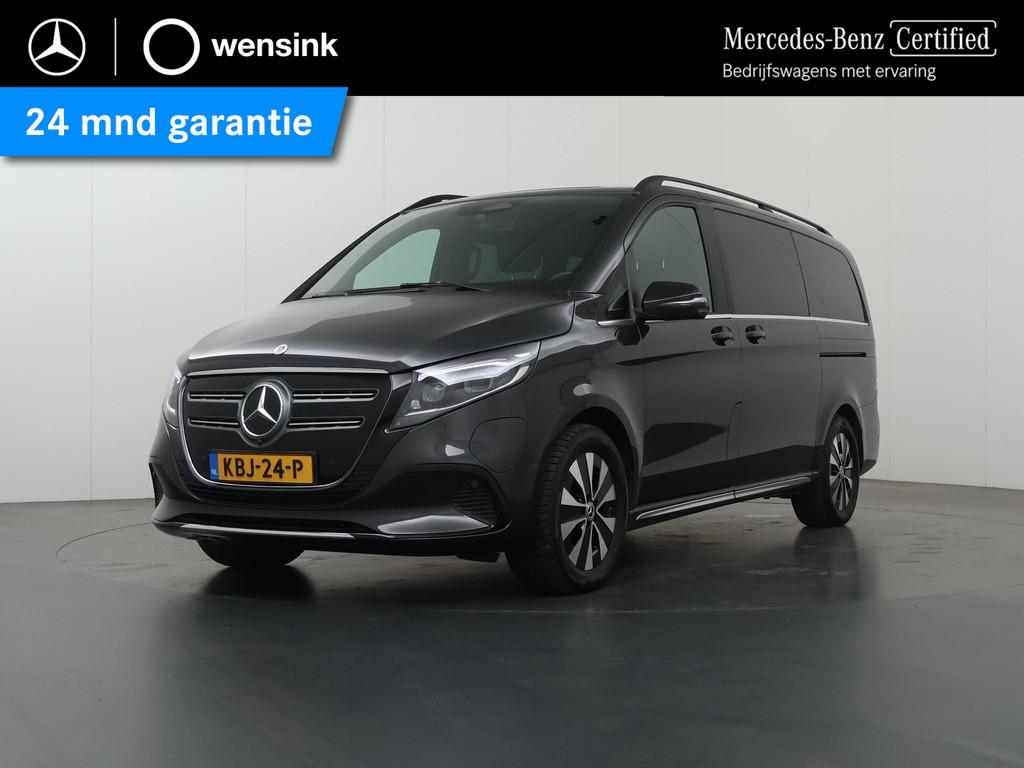 Mercedes-Benz EQV 300 | L2 | AVANTGARDE | 90 kWh | 7-ZITS |, Auto's, Gebruikt, Zwart, 365 km, 2525 kg