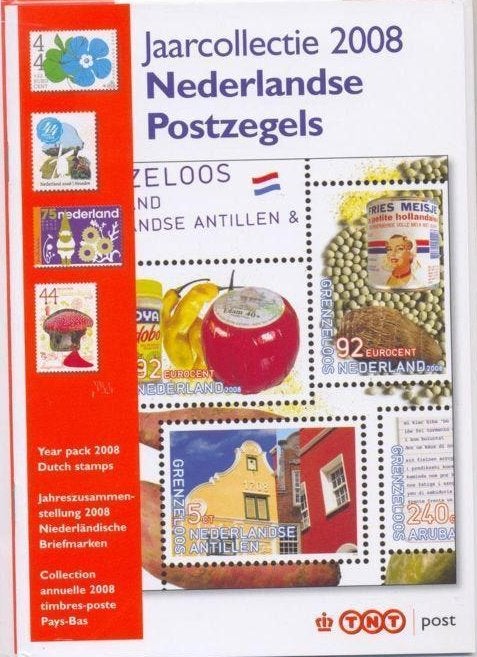 2008 Jaarcollectie Nederlandse postzegels, Ophalen of Verzenden, Postfris