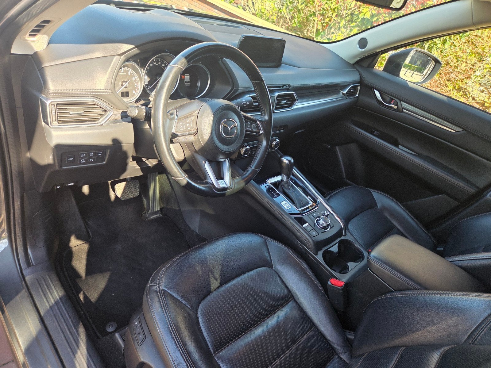 Mazda CX-5 2.0 Skyactiv-g 165pk 2WD Aut 2019 Grijs, Auto's, 15 km/l, Zwart, 4 cilinders, 2000 kg