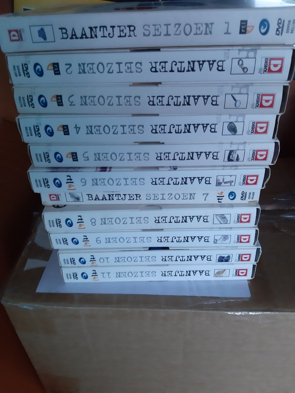 Baantjer Seizoenen 1 t/m 11 DVD Boxset - Gebruikt, Gebruikt, Nederlands, Inclusief doosje, Ophalen of Verzenden