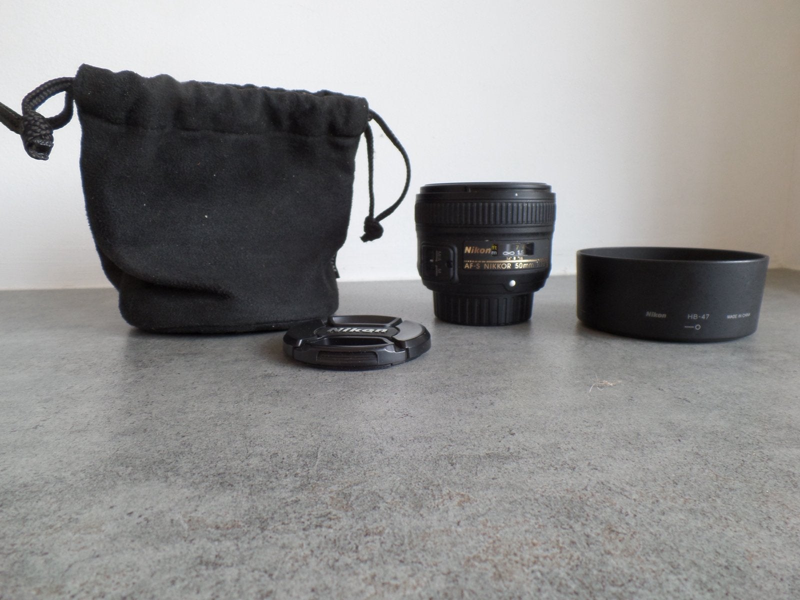 Nikon 50 mm 1.8G lens, zeer compleet, Audio, Tv en Foto, Fotografie | Lenzen en Objectieven, Ophalen of Verzenden, Zo goed als nieuw