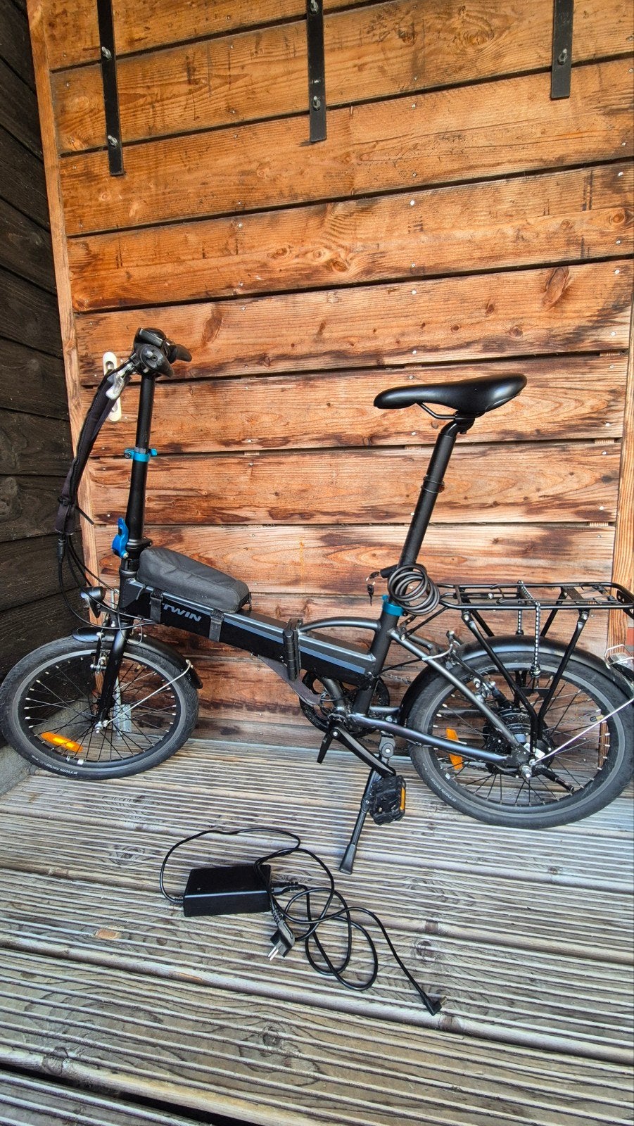 Elektrische Vouwfiets, 20 inch of meer, Versnellingen, Zo goed als nieuw, Totaal opvouwbaar