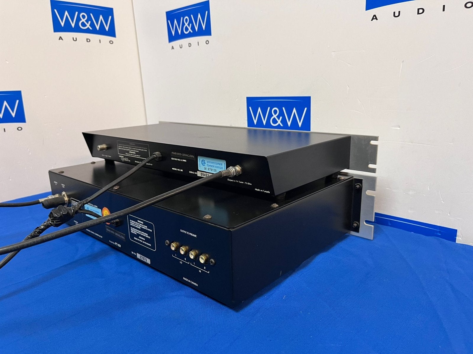 Dynalab Magnum FT-101 FM Tuner + Model 205 FM Signal Sleuth, Gebruikt, ., Ophalen of Verzenden, .