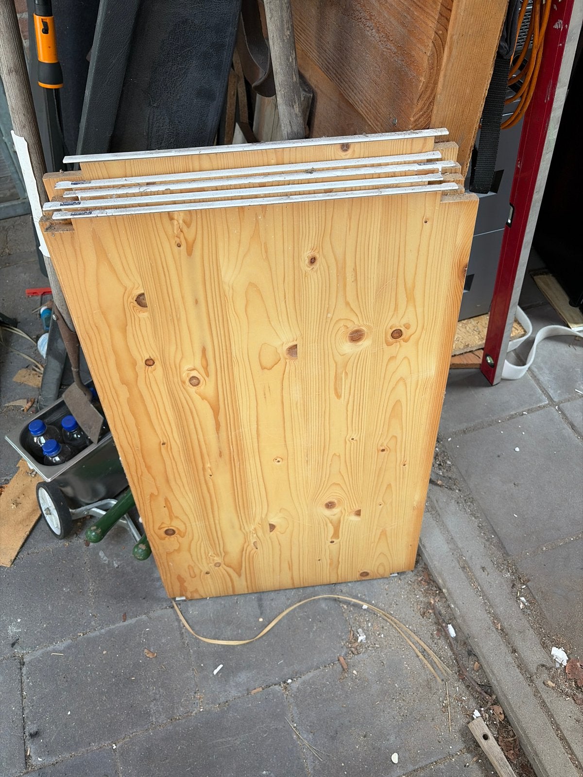 5 Lundia planken 48 x 80 cm, Ophalen, Gebruikt, 25 tot 50 cm, 50 tot 100 cm