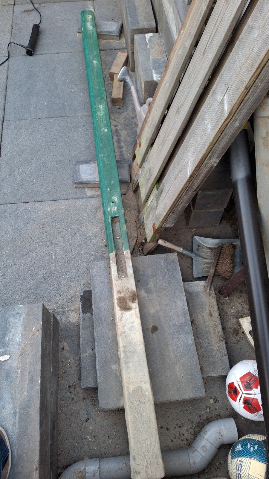 Betonpaal, Tuin en Terras, Ophalen, 250 cm of meer, Palen