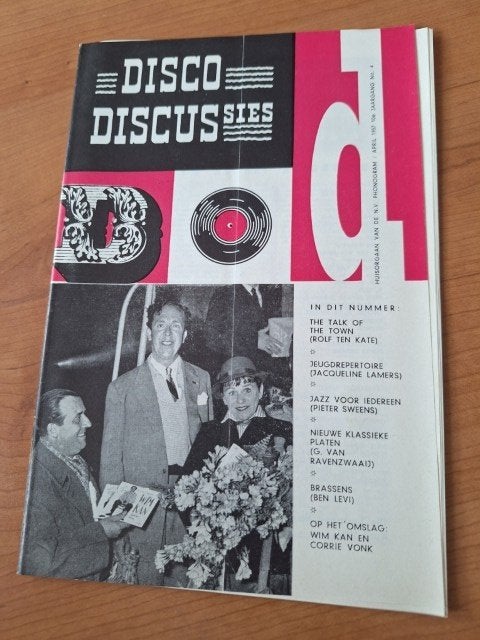 Disco Discussies 1957 Wim Kan George Brassens Rita Reys, Verzenden, Gelezen, Muziek, Film of Tv