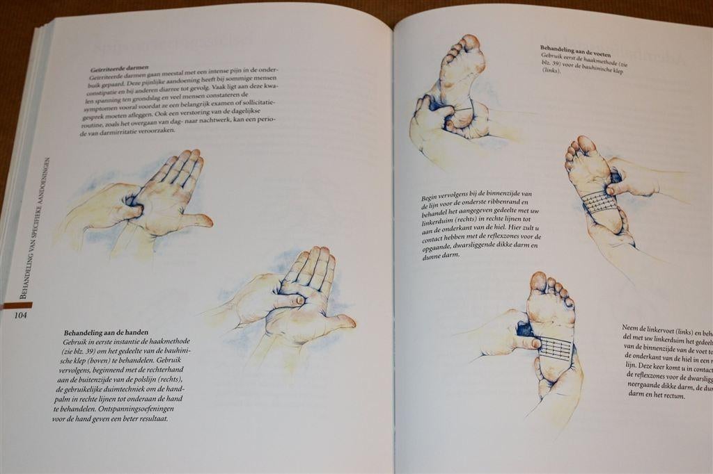 Reflexologie zelf toepassen — Stap voor stap, Ophalen of Verzenden, Gelezen, Overige onderwerpen, Achtergrond en Informatie