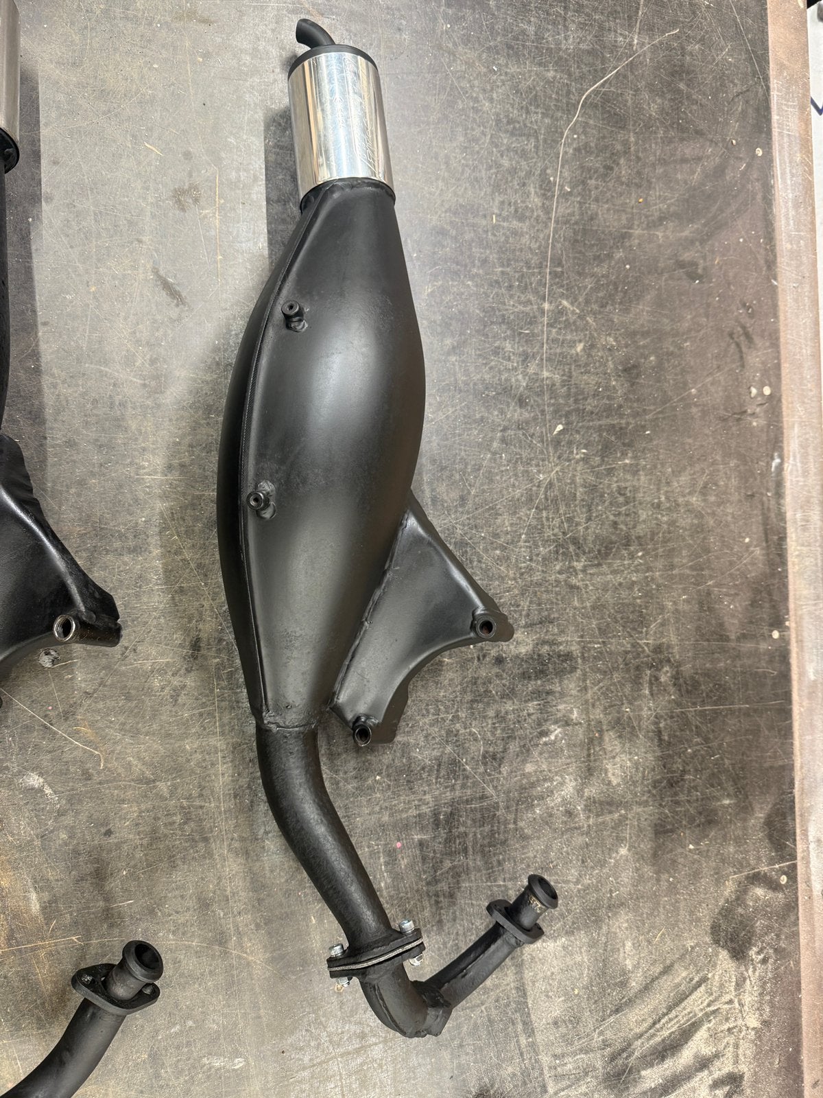 Piaggio esm sc 24 uitlaat zip runner sp 98, Ophalen of Verzenden, Zo goed als nieuw, Uitlaat, Piaggio