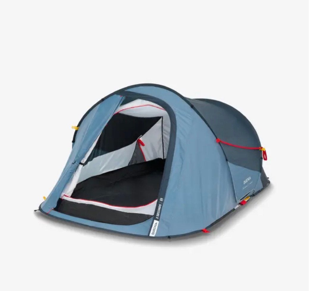 Tent Decathlon 1x gebruikt, Ophalen, Gebruikt, Tot en met 2
