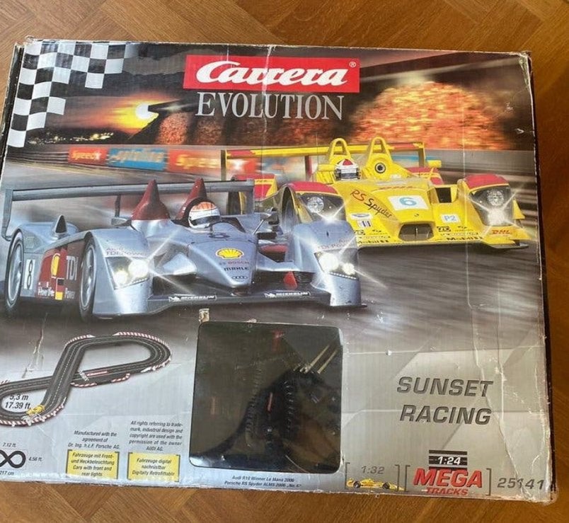 Carrera Evolution racebaan 1 - compleet, Ophalen of Verzenden, Gebruikt, Elektrisch, Carrera