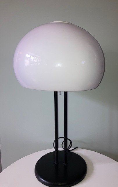 Vintage mushroom tafellamp, Vintage, Ophalen of Verzenden, Sfeerlamp, Kunststof
